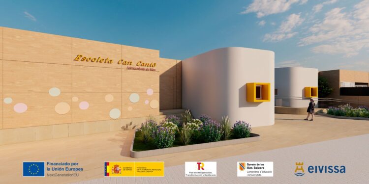 Aspecto de cómo será la escoleta ampliada.