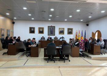 Pleno del mes de diciembre, celebrado hoy. Foto: Ayuntamiento de Sant Josep