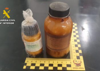 Sustancia explosiva retirada.