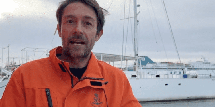 Marco Antonio Liria, marinero de Salvamento Marítimo en Ibiza. Imagen Salvamento Marítimo.