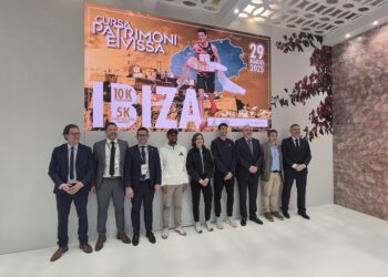 Presentación de la Cursa Patrimoni d´Eivissa en Fitur, hoy.