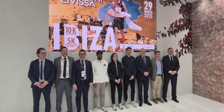 Presentación de la Cursa Patrimoni d´Eivissa en Fitur, hoy.