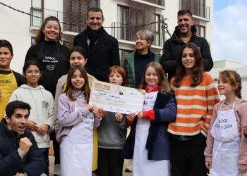 El colegio Santa Agnès de Corona, ganador del concurso.