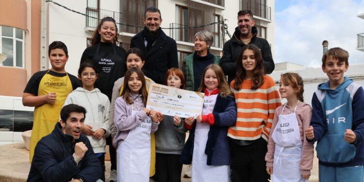 El colegio Santa Agnès de Corona, ganador del concurso.