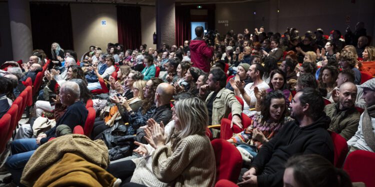 Imagen de una de las proyecciones del festival Ibicine, una de las entidades beneficiadas por las subvenciones aprobadas hoy en el seno del Ayuntamiento de Ibiza.