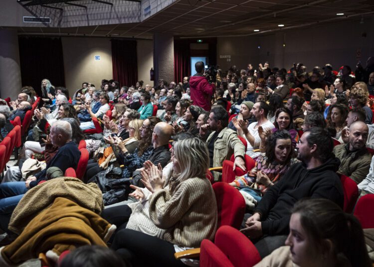 Imagen de una de las proyecciones del festival Ibicine, una de las entidades beneficiadas por las subvenciones aprobadas hoy en el seno del Ayuntamiento de Ibiza.