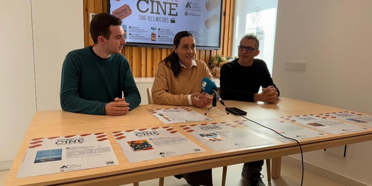 Presentación del ciclo "Divendres de Cine a Can Jeroni", hoy.