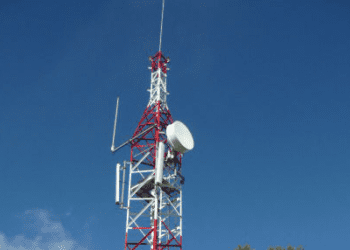Antena del Govern balear en Sa Talaia de Sant Josep.