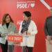Rueda de prensa del PSOE, en una imagen de archivo.