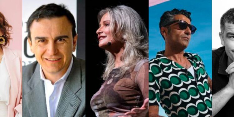 Alicia Reina, Abel Matutes, Eva Ballarín, Diego Calvo y Marc Rahola.