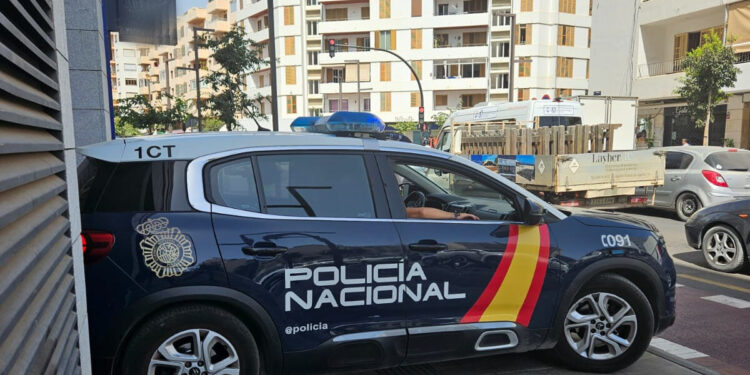 Policía Nacional de Ibiza en los Juzgados.