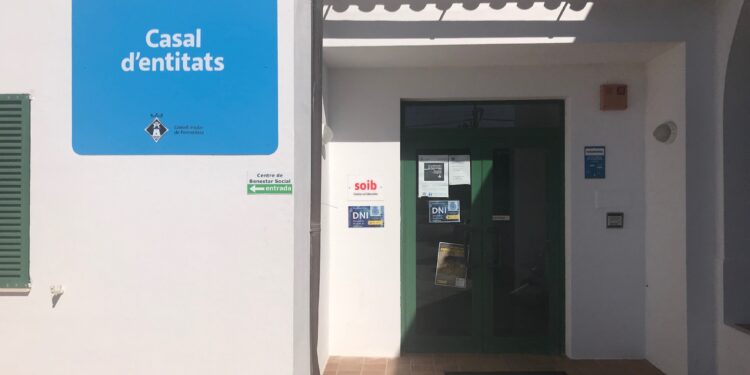 Oficina del SOIB en Formentera, en una imagen de archivo.
