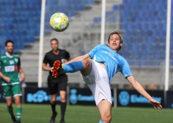 Lara, en su etapa como jugador de la UD Ibiza.