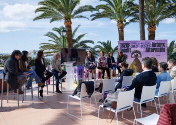Rueda de prensa de presentación del Festival  Ibizacinefest, hoy.
