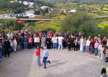 Ball pagès en la Fira Artesanal. Fotos Jaume Riera