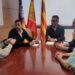 Reunión del alcalde de Ibiza, Rafa Triguero, con representantes de la AVAT.