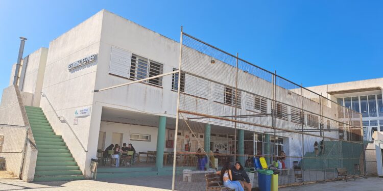 Imagen del IES Marc Ferrer de Sant Francesc Xavier de Formentera.