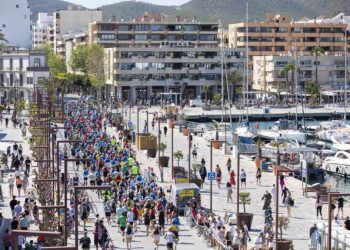La prueba, durante una edición anterior en Ibiza.
