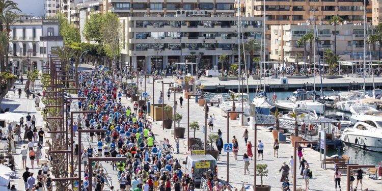 La prueba, durante una edición anterior en Ibiza.