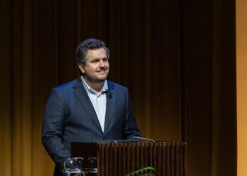 Ben Clark, en la Fundación Juan March. Copyright: DoloresIglesias Fernández / Archivo Fundación Juan March