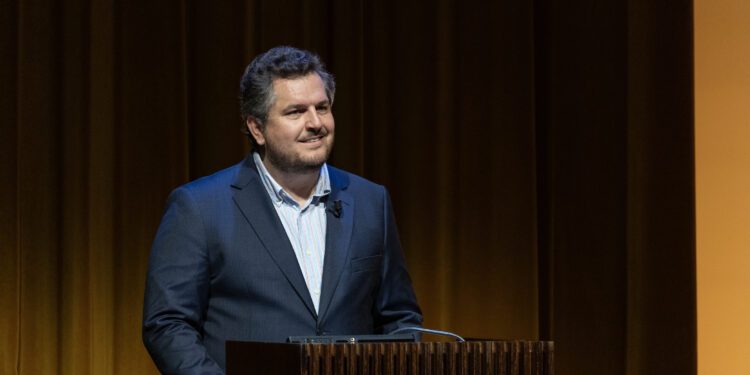 Ben Clark, en la Fundación Juan March. Copyright: DoloresIglesias Fernández / Archivo Fundación Juan March