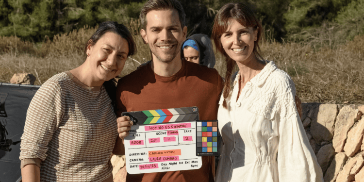 Carmen Vida, Marc Clotet y Ana Vide.