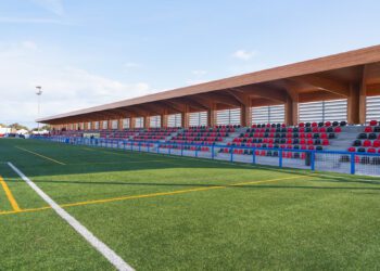 Campo Municipal de Fútbol de Formentera, imagen de archivo.