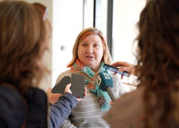La consellera ha ofrecido hoy explicaciones de la negociación con las trabajadoras.