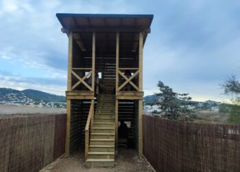 Nuevo observatorio de aves de Ses Feixes.