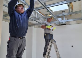 Trabajadores en Ibiza
