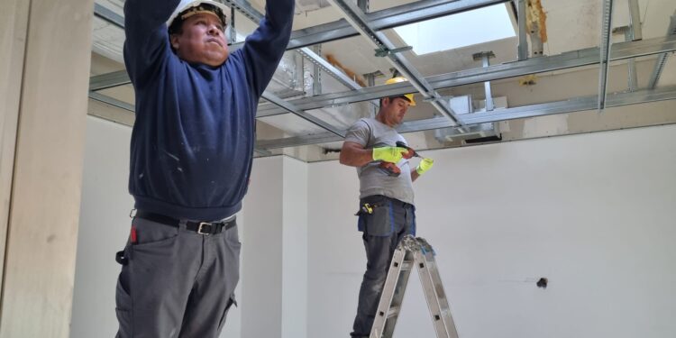 Trabajadores en Ibiza