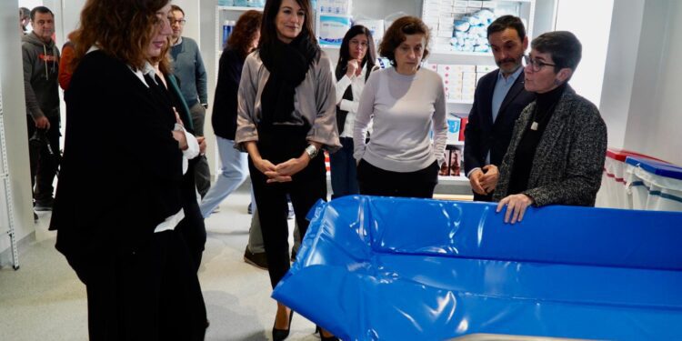 Imagen de la inauguración de la residencia en febrero de 2023.