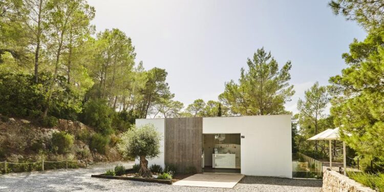 Una imagen del espacio de Aurens en Ibiza.