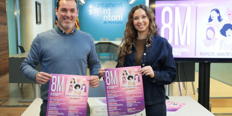Sant Antoni de Portmany ha presentado su programa de actividades para conmemorar el Día Internacional de la Mujer,