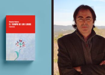 'El tiempo de los lirios' de Vicente Valero ha sido distinguido por los libreros navarros. Imagen Periférica