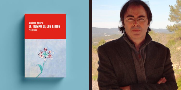 'El tiempo de los lirios' de Vicente Valero ha sido distinguido por los libreros navarros. Imagen Periférica