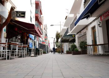 Calle Sant Vicent de Santa Eulària