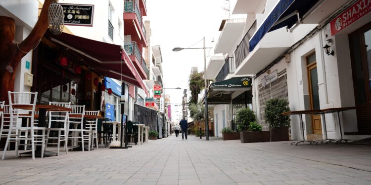 Calle Sant Vicent de Santa Eulària