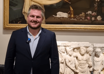 Ben Clark, hoy, en el Museo del Prado.