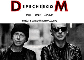 Depeche Mode tiene destacada en su web la colaboración en proyectos medioambientales.