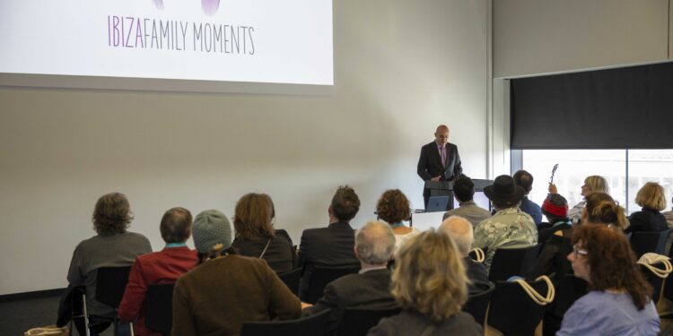 Vicent Marí, en la presentación de Ibiza Family Moments