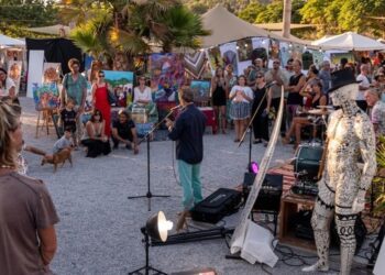 Un evento anterior de LiberArte en Las Dalias.