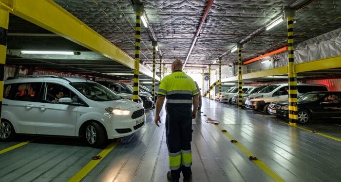 Bodega del barco 'Nixe' de Baleària.