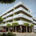 Fachada del hotel de Sant Antoni. IG