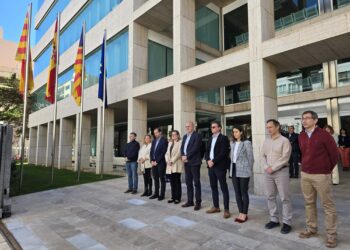 El acto ha tenido lugar a las 12:00 horas en la sede del Consell Insular d'Eivissa.