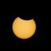 Imagen del eclipse tomada esta misma mañana. FOTOS: Paco Natera