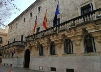 Fachada del TSJIB y la Audiencia Provincial.