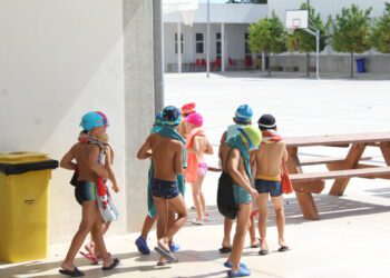 Imagen de archivo de una escuela de verano de Ibiza.