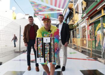 Comienza la obra de Okuda en Sant Antoni.