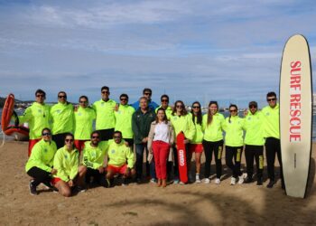 El dispositivo está formado por un equipo de 17 socorristas.